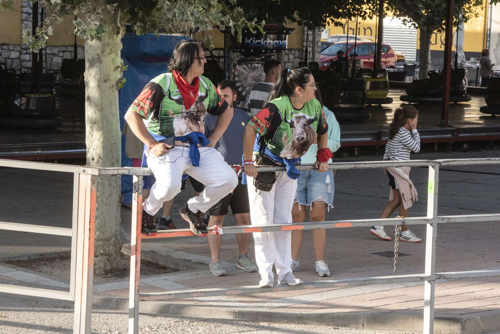 Fotografías del tercer encierro de Cuéllar (1 de 3)