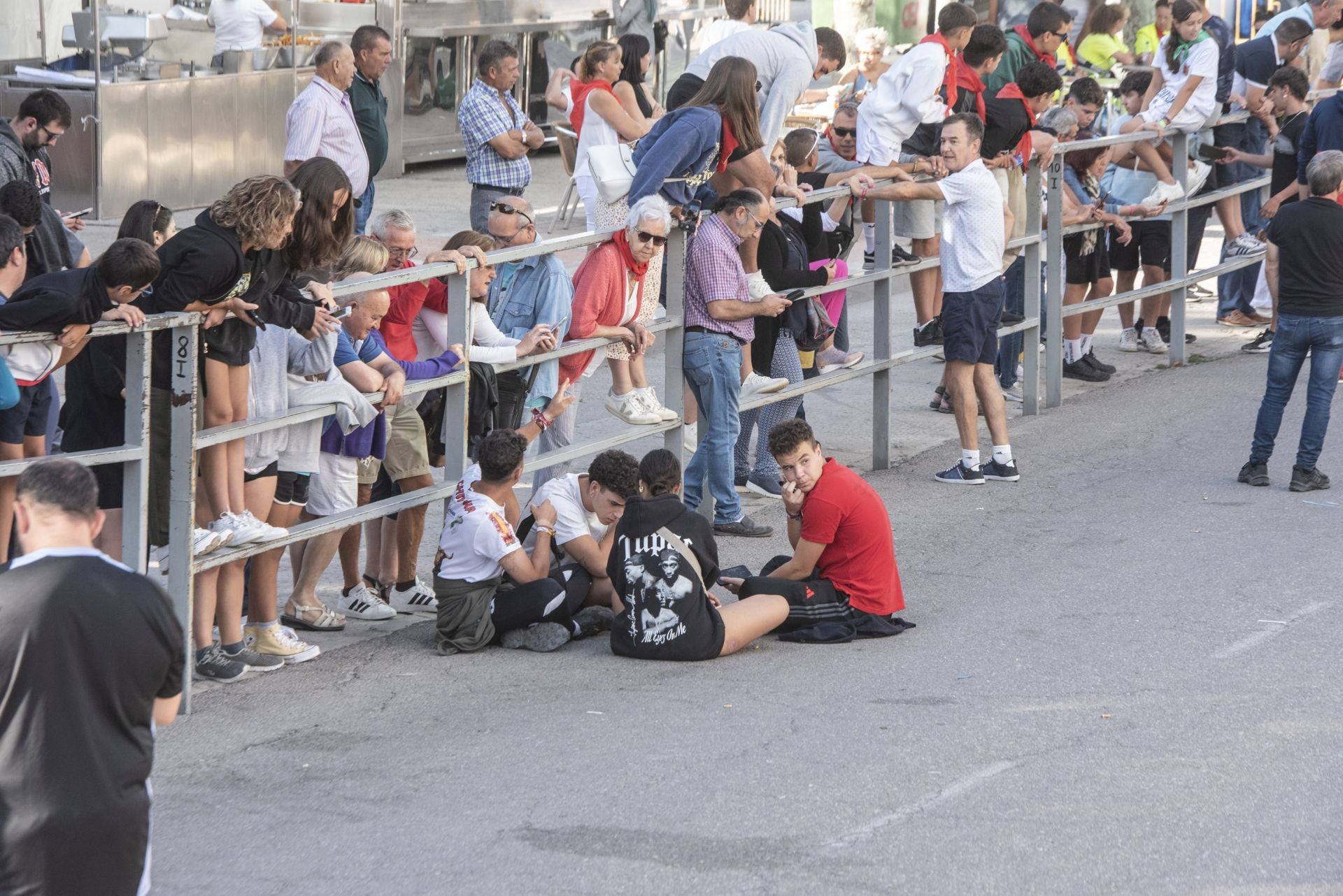 Fotografías del tercer encierro de Cuéllar (1 de 3)