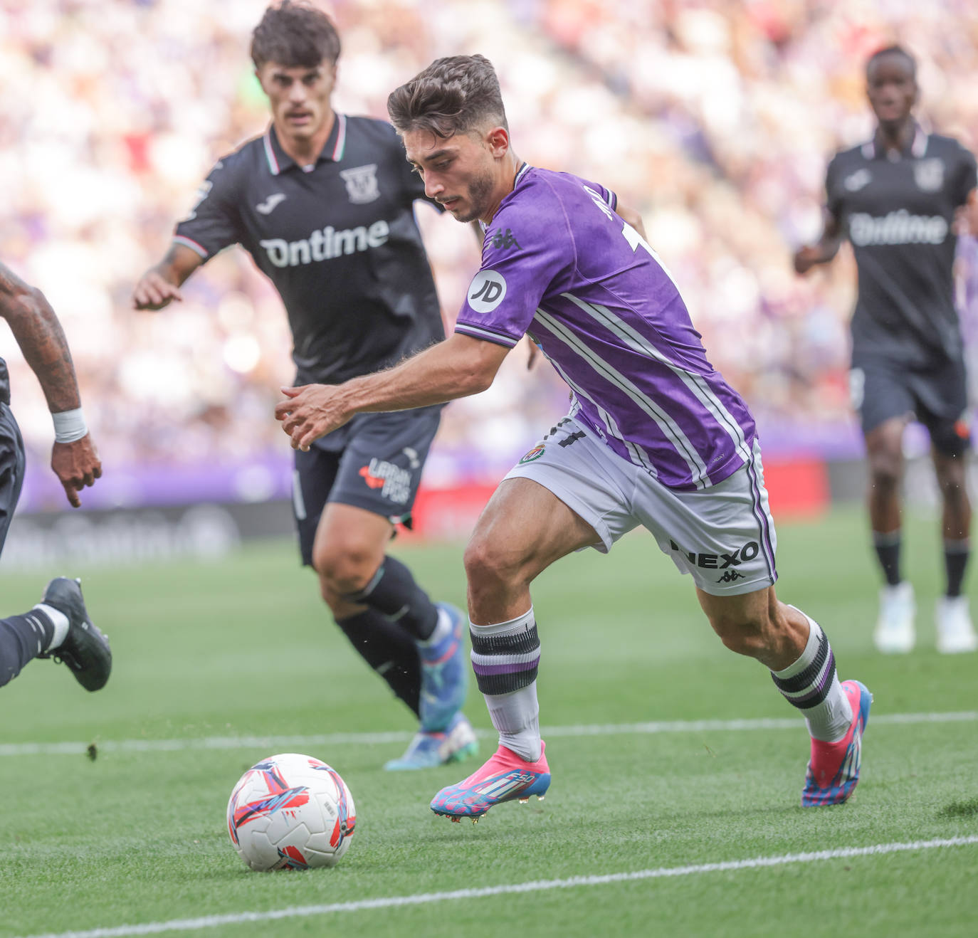 El empate del Real Valladolid ante el Leganés en Zorrilla, en imágenes