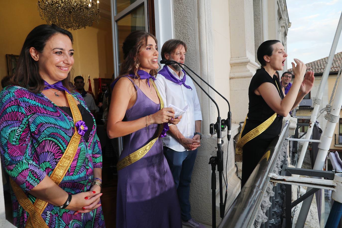 Palencia enciende el cohetón festivo