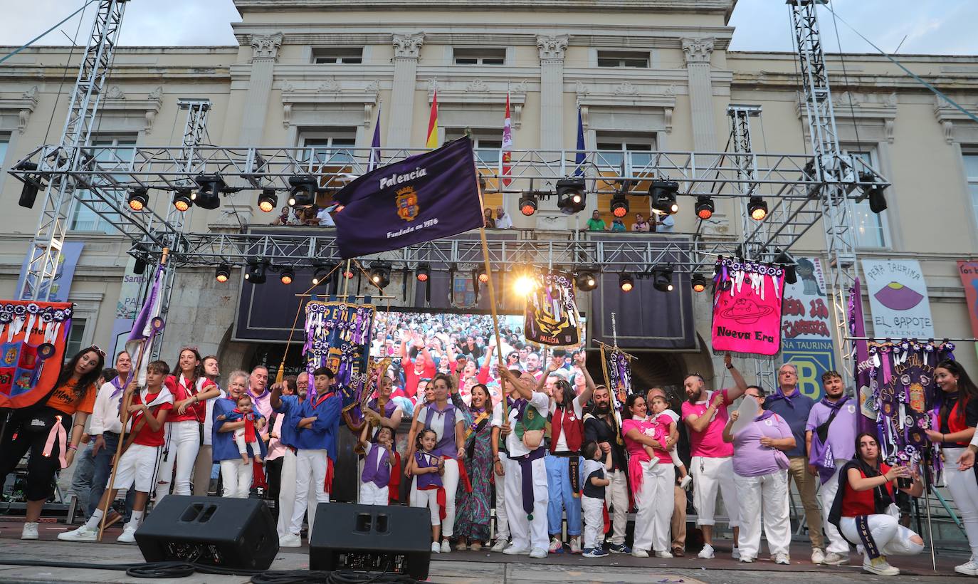 Palencia enciende el cohetón festivo