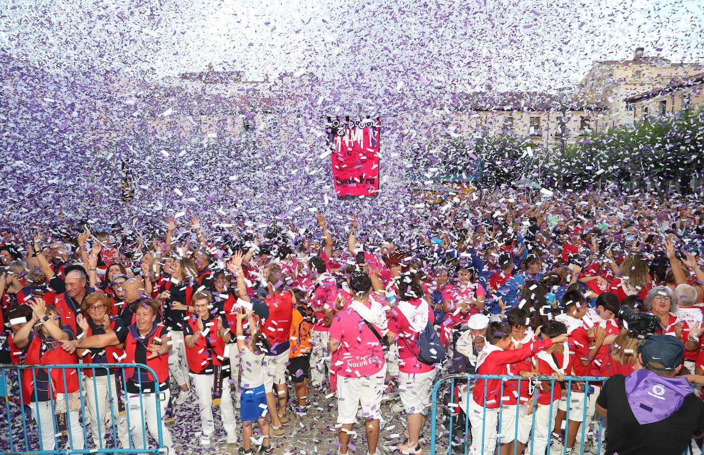 Palencia enciende el cohetón festivo