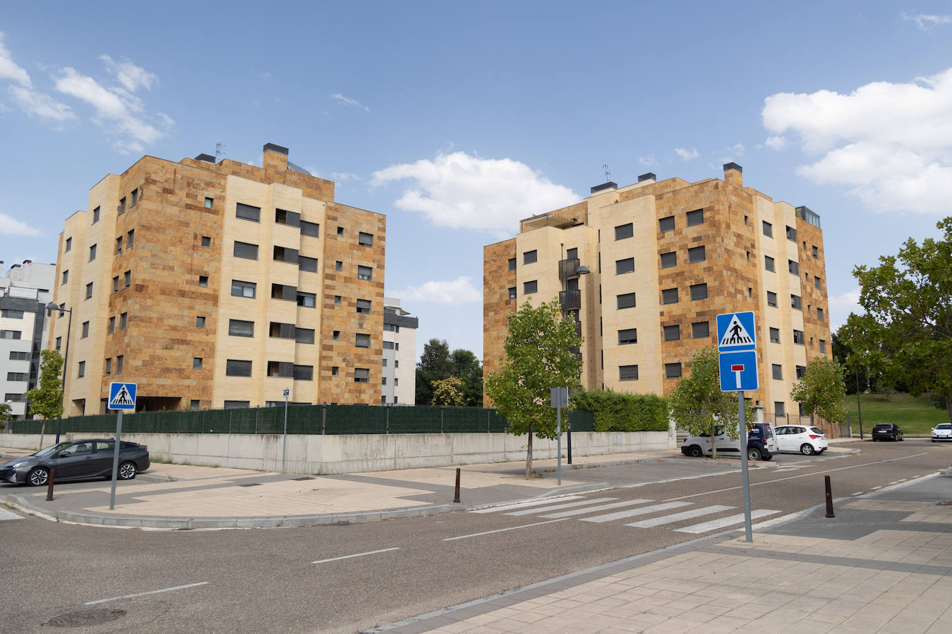 El despegue del barrio de Arcas Reales, en imágenes