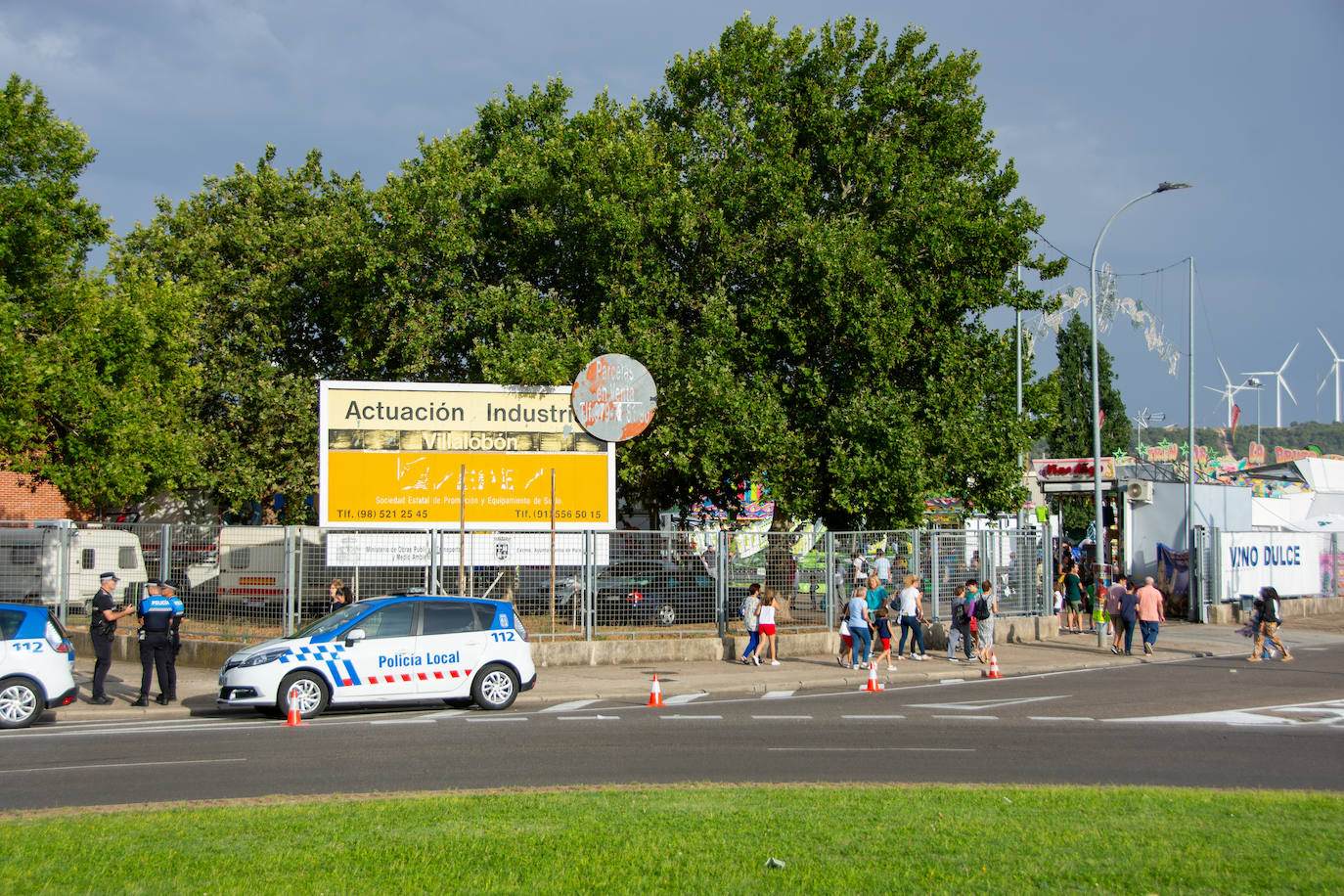 La presencia policial se refuerza en el recinto ferial