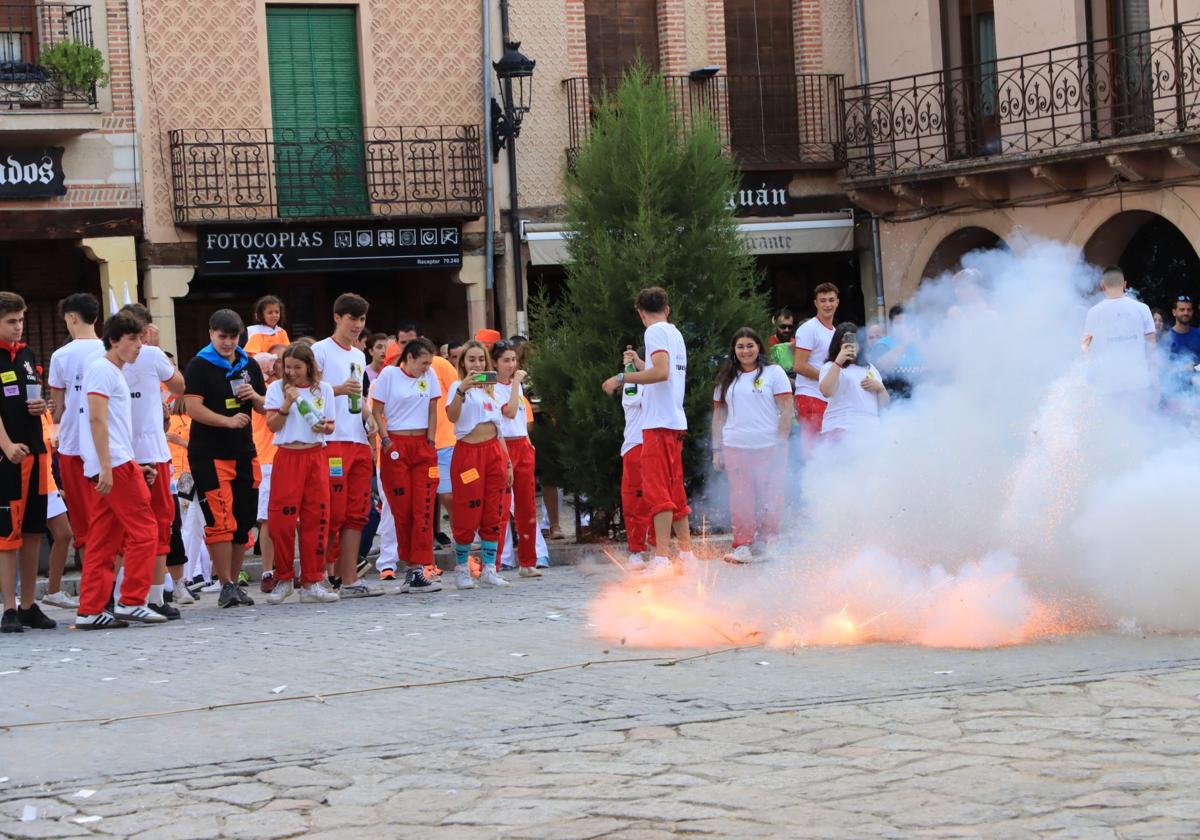 Fotografías del inicio de las fiestas en Turégano