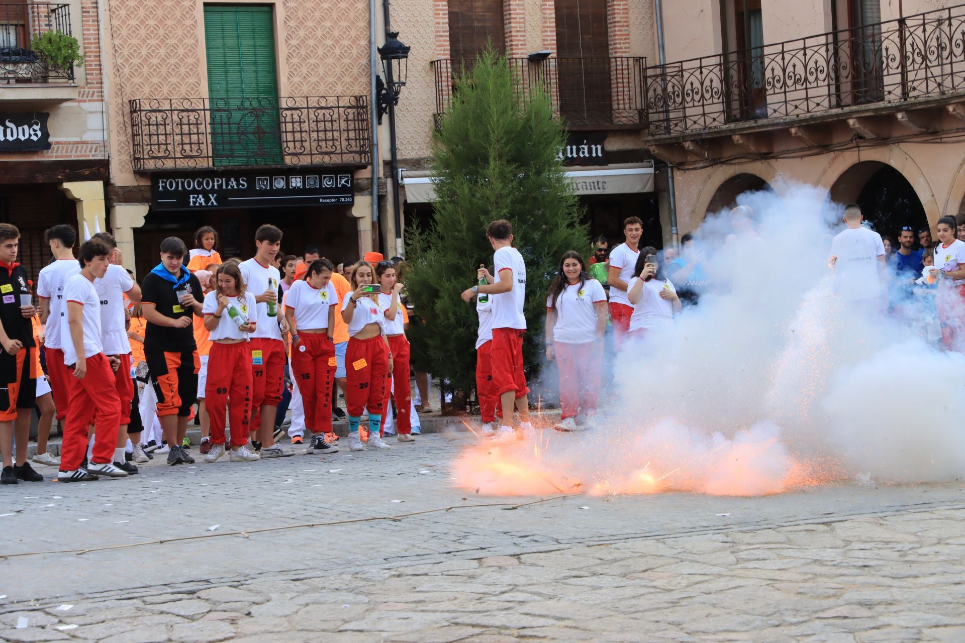 Fotografías del inicio de las fiestas en Turégano