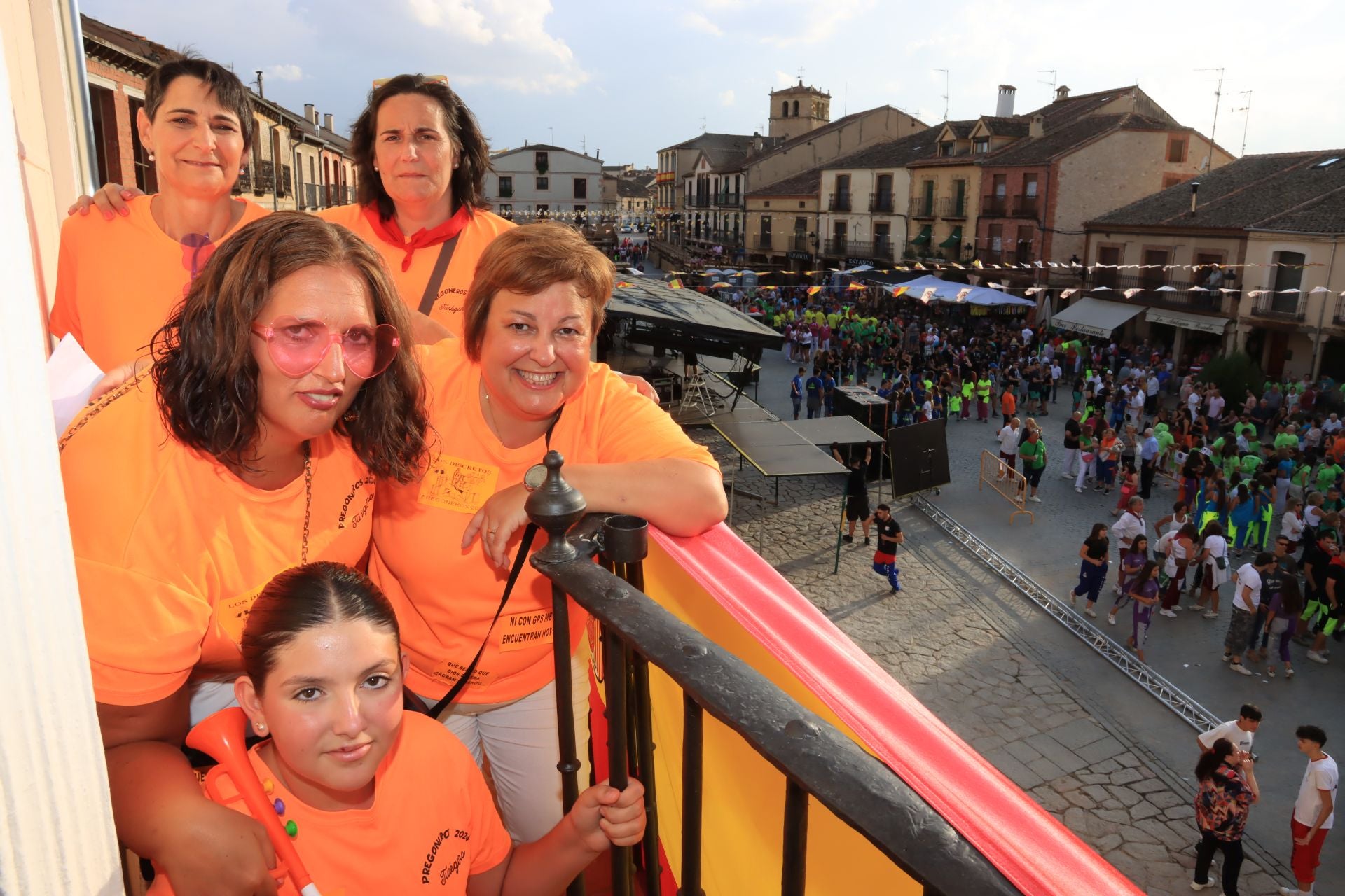 Fotografías del inicio de las fiestas en Turégano