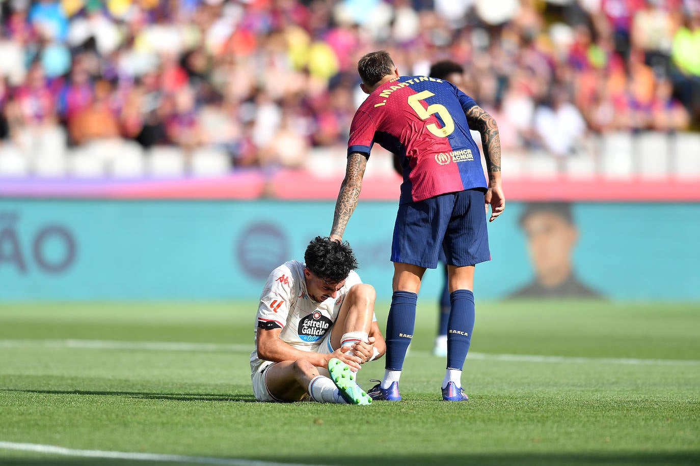 La goleada del Barcelona al Real Valladolid, en imágenes