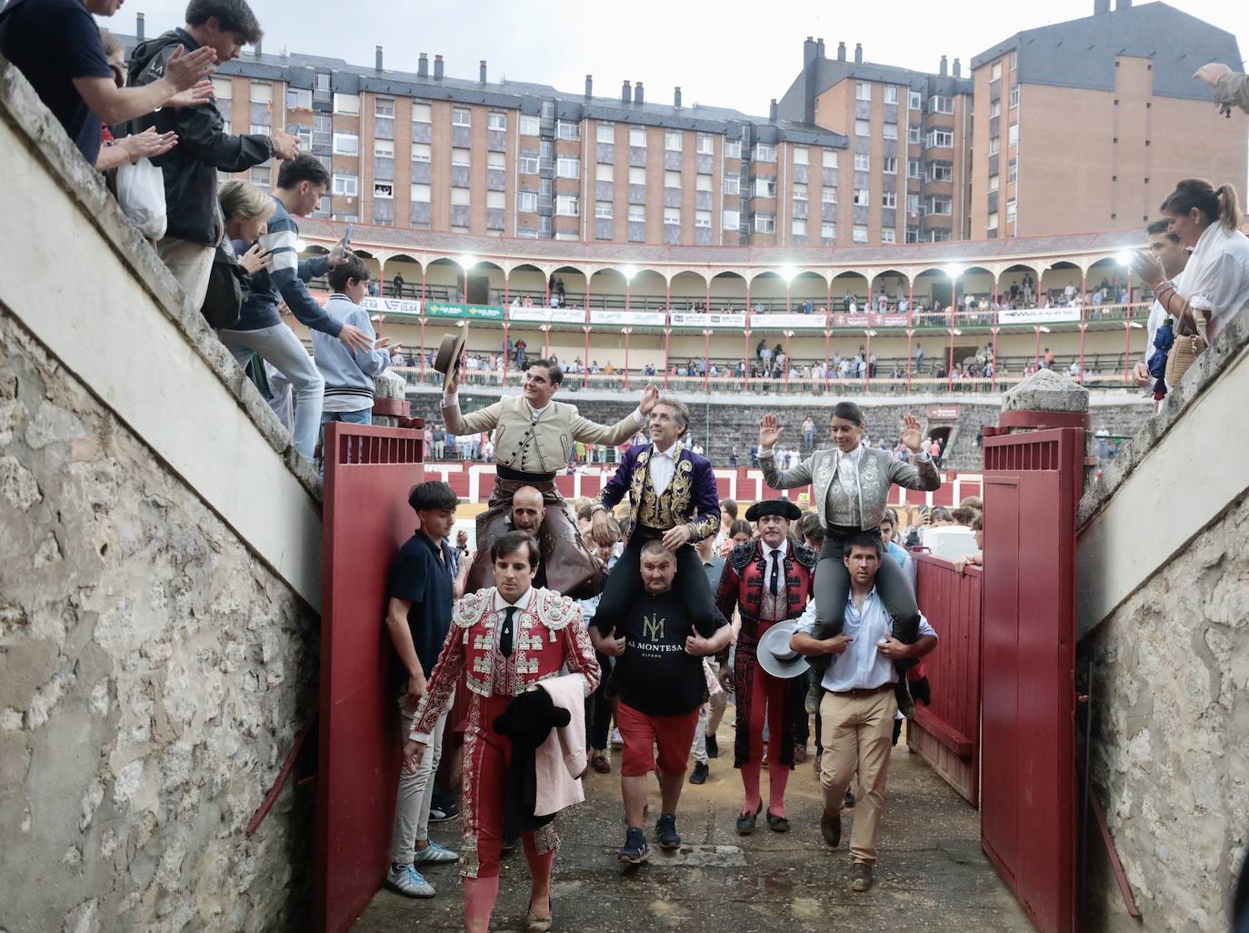 La corrida de Rejones de las Fiestas de Valladolid, en imágenes