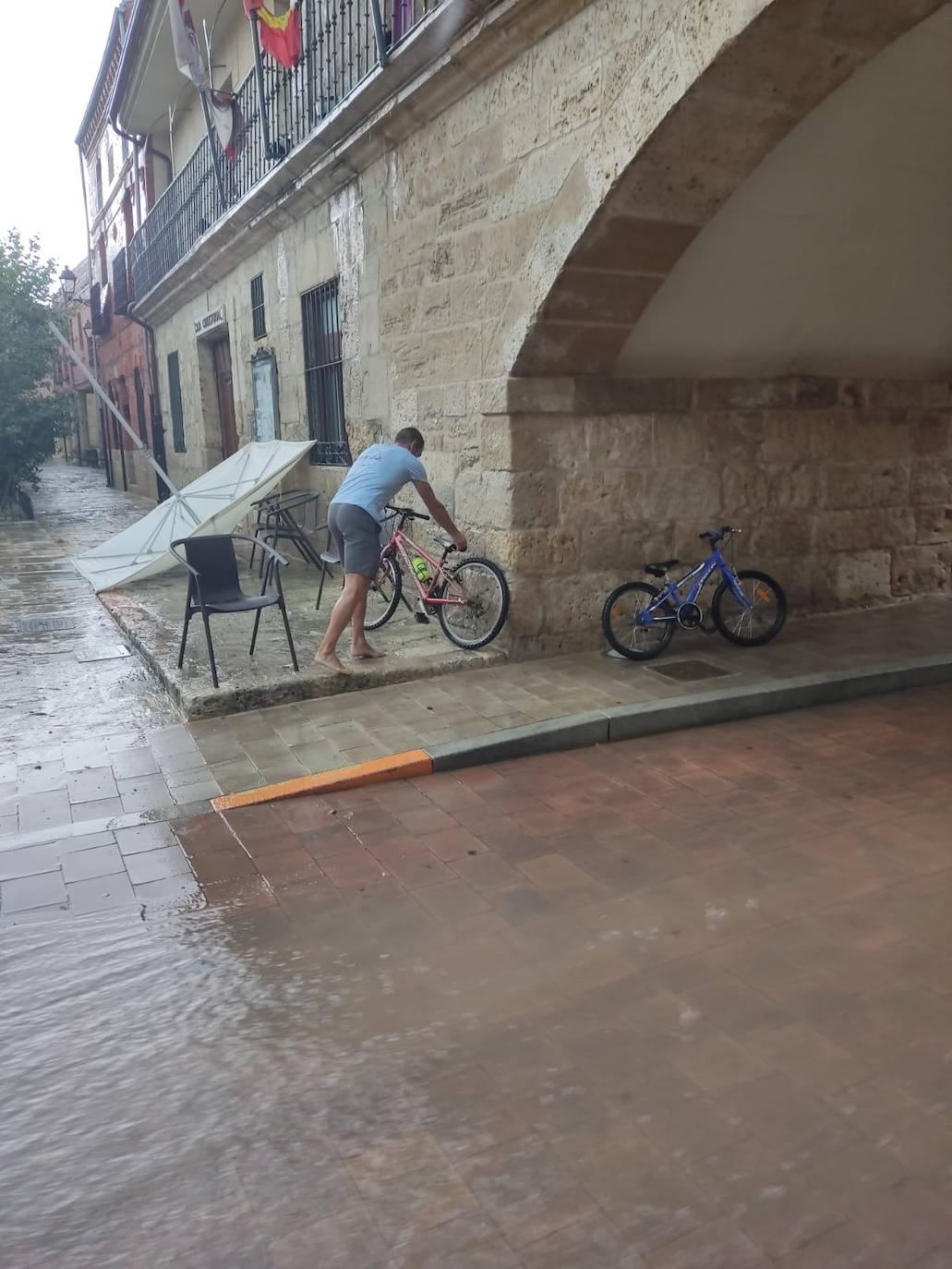 Así ha sido la terrible tormenta de Astudillo