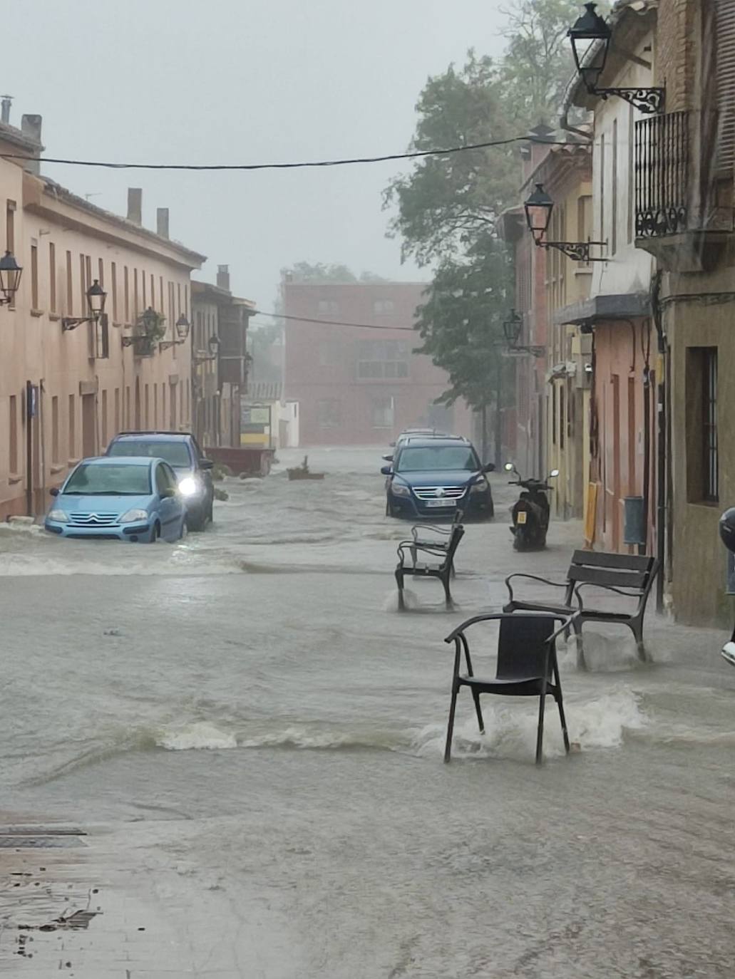 Así ha sido la terrible tormenta de Astudillo