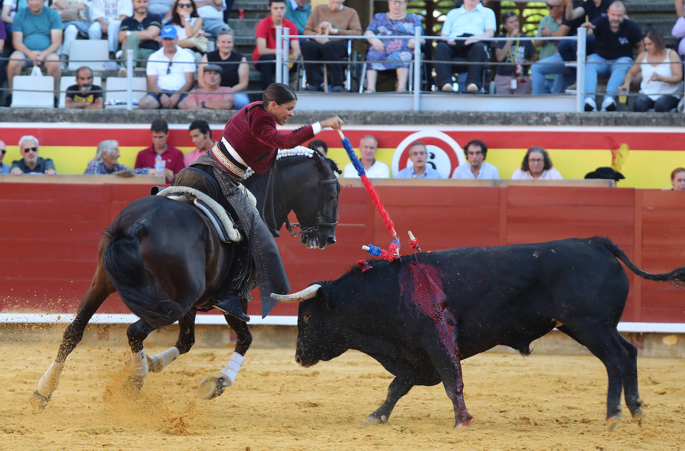 Triunfo del rejoneo en San Antolín