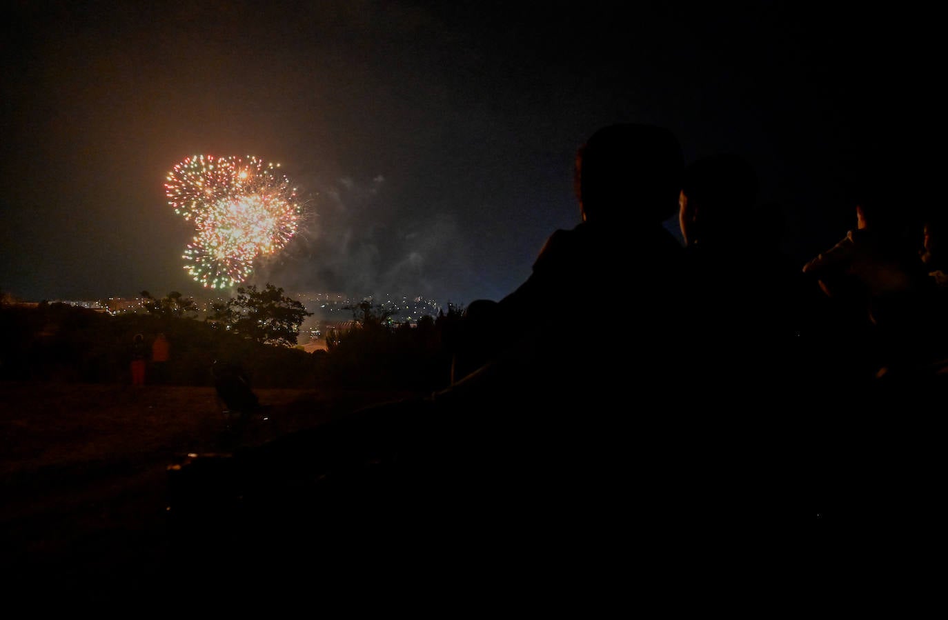 Las imágenes de los fuegos artificiales en Valladolid de la mano de Tamarit