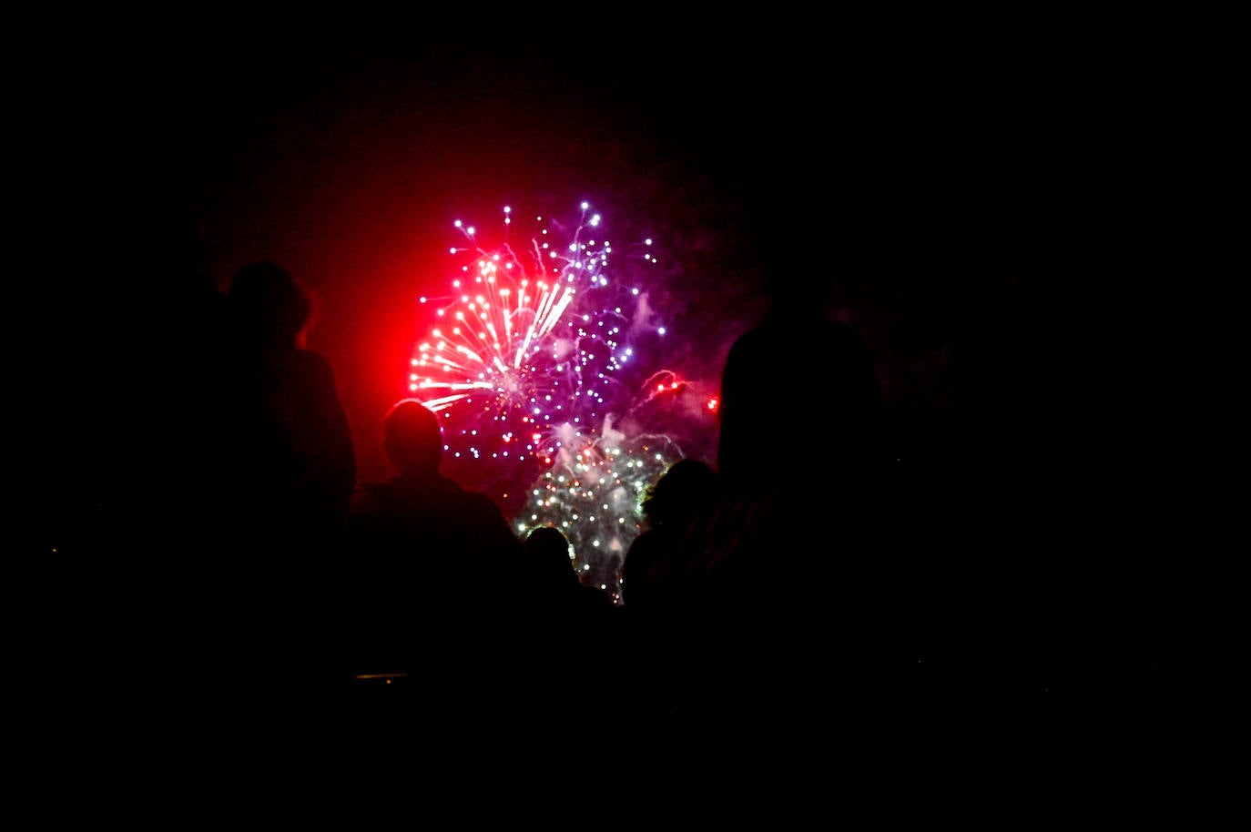 Las imágenes de los fuegos artificiales en Valladolid de la mano de Tamarit