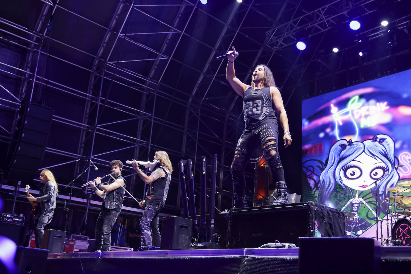 Las imágenes del concierto de Mägo de Oz en la Plaza Mayor