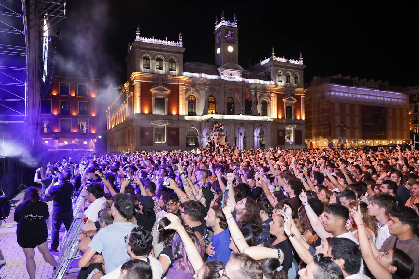 Las imágenes del concierto de Mägo de Oz en la Plaza Mayor