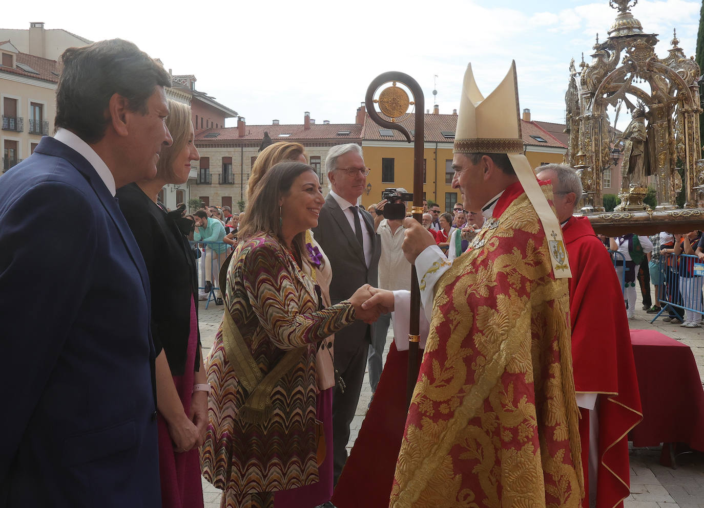 Los palentinos celebran el día de San Antolín