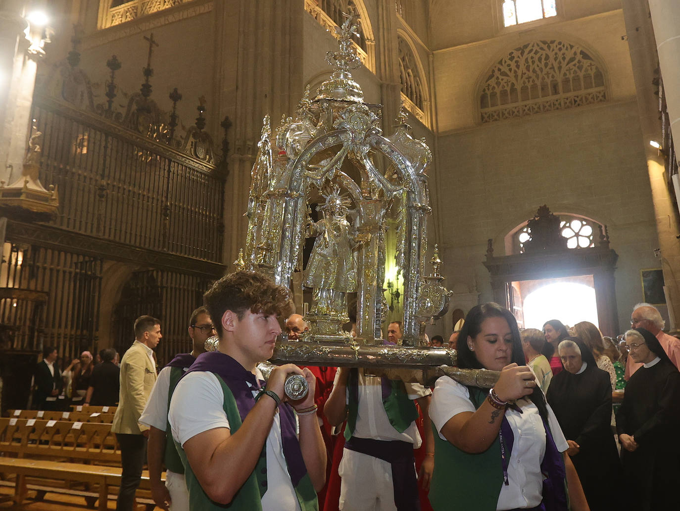 Los palentinos celebran el día de San Antolín