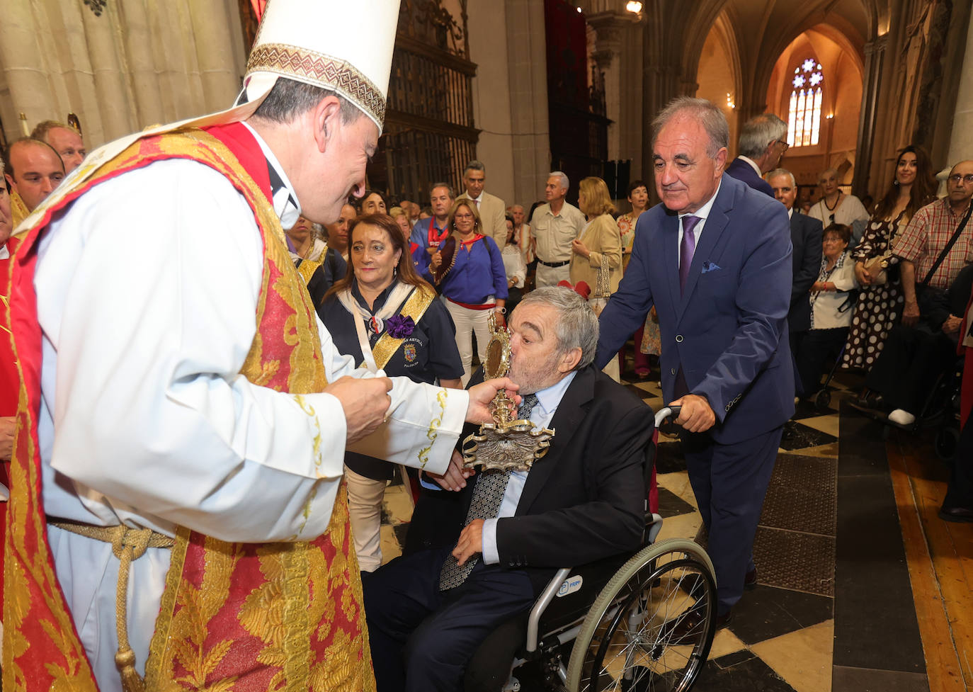 Los palentinos celebran el día de San Antolín