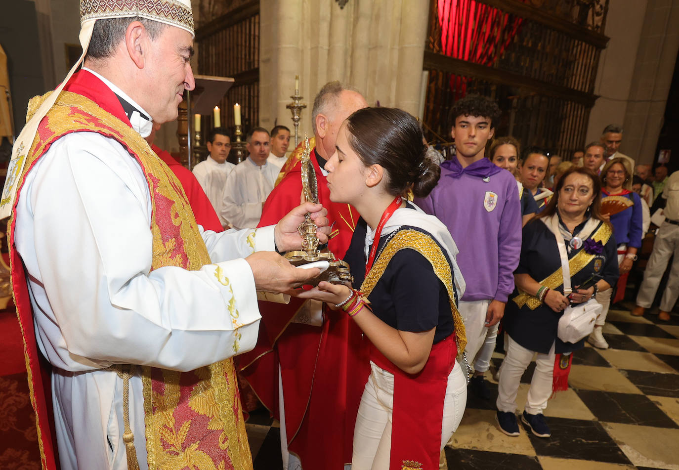 Los palentinos celebran el día de San Antolín