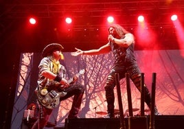 Un momento del concierto de Mägo de Oz.