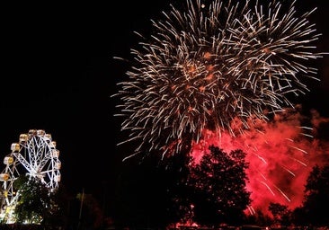 El cielo vallisoletano se ilumina con pirotecnia regional procedente de El Bierzo