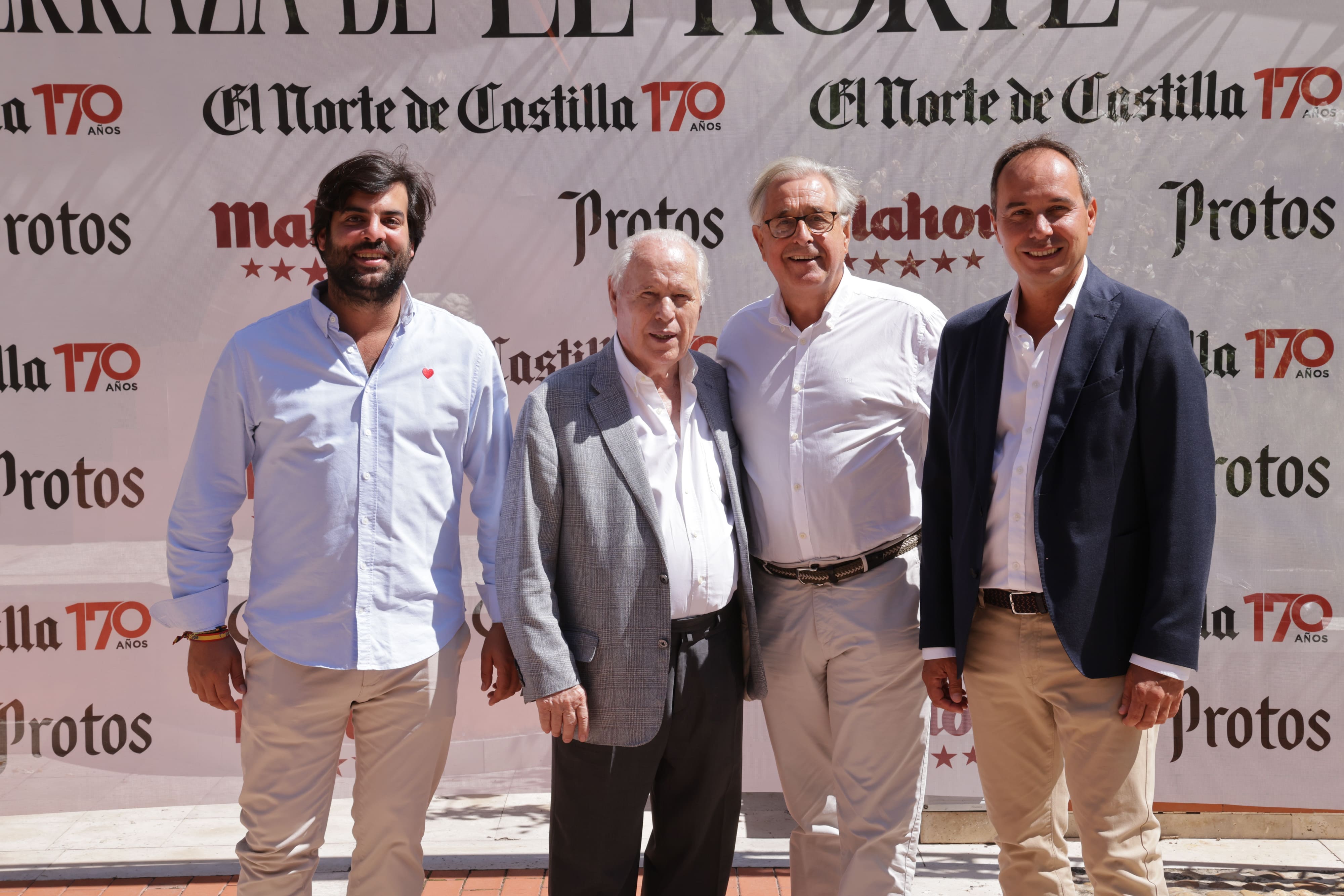 Pablo Gutiérrez, Manuel Pérez, Moisés Becedas y Juan de la Vega.