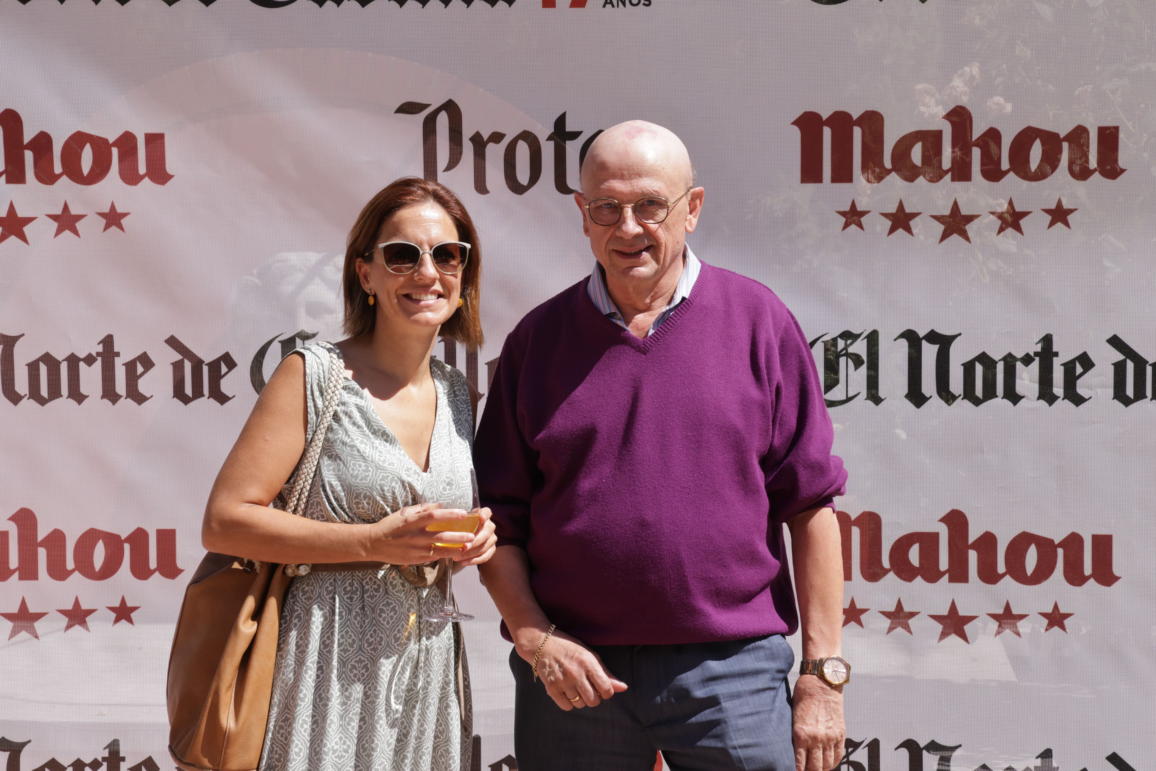 Sheila Martín y Miguel Ángel Villarreal.