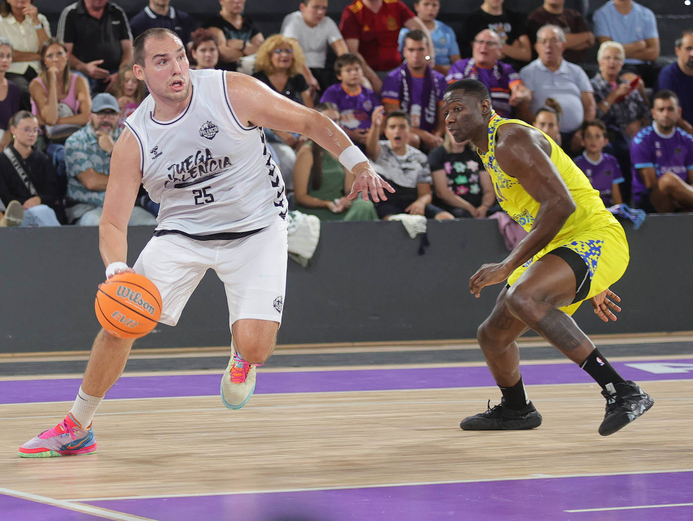 Así ha sido el primer partido del Palencia Baloncesto de pretemporada