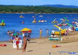 Hidropedales en Playa Pita.