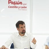 Luis Tudanca, con «las mismas ganas, fuerza e ilusión que hace 10 años»