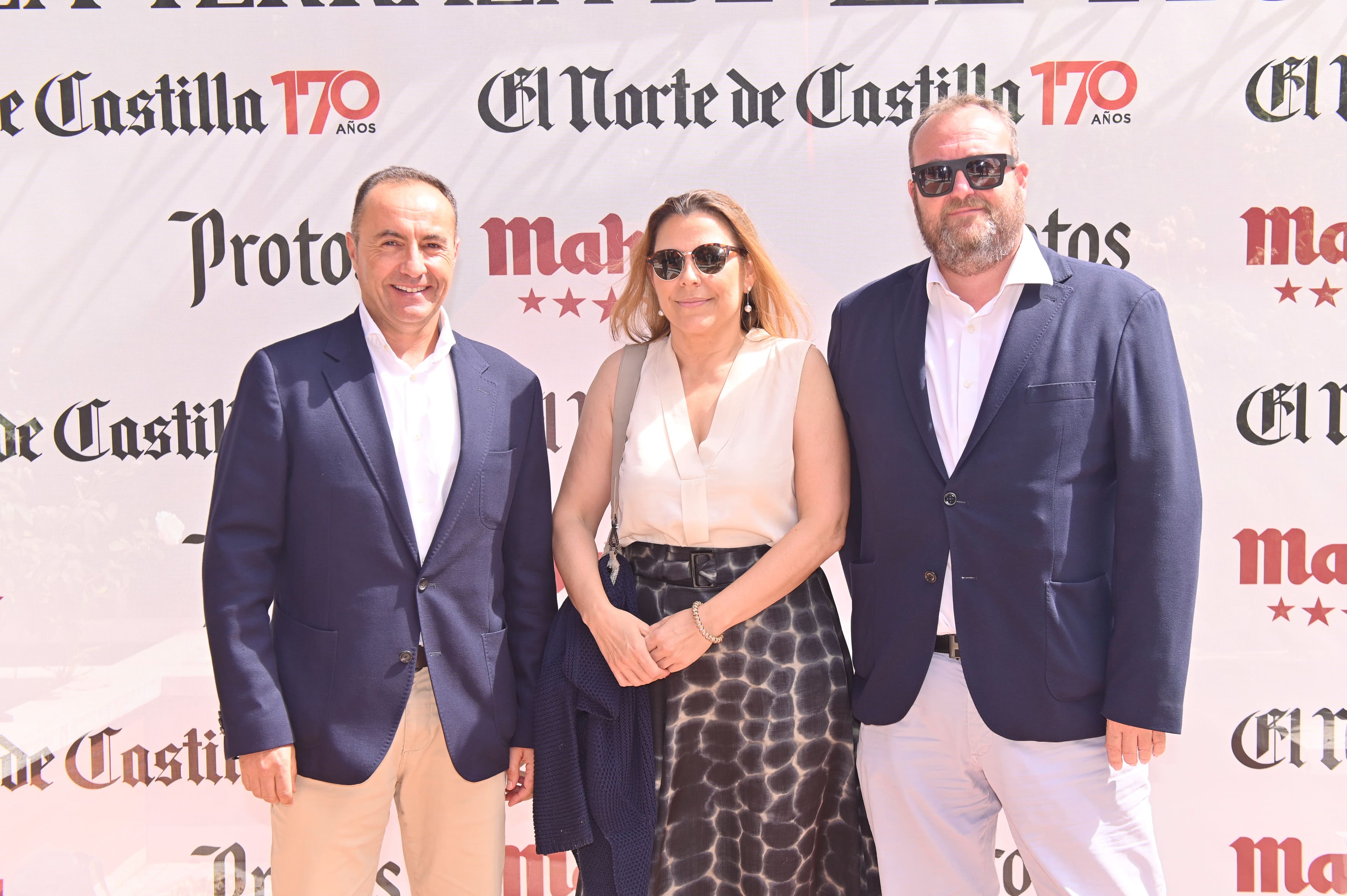 Javier Cid (Incosa), Isabel del Amo (Asucyl) y Julio Casado (Mercadona).