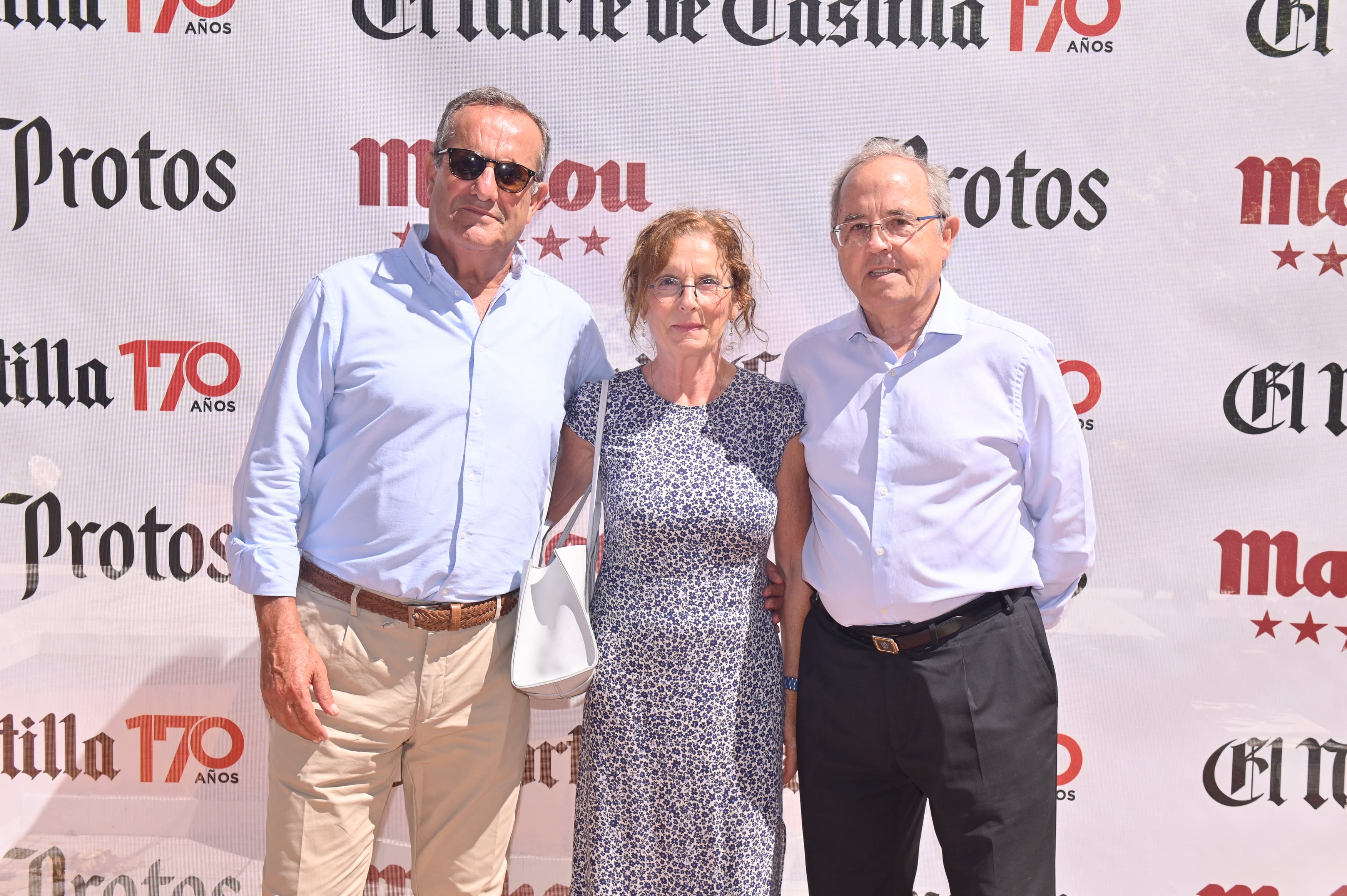 Federico Añón, Asunción Lázaro y Arturo Rodríguez-Monsalve.