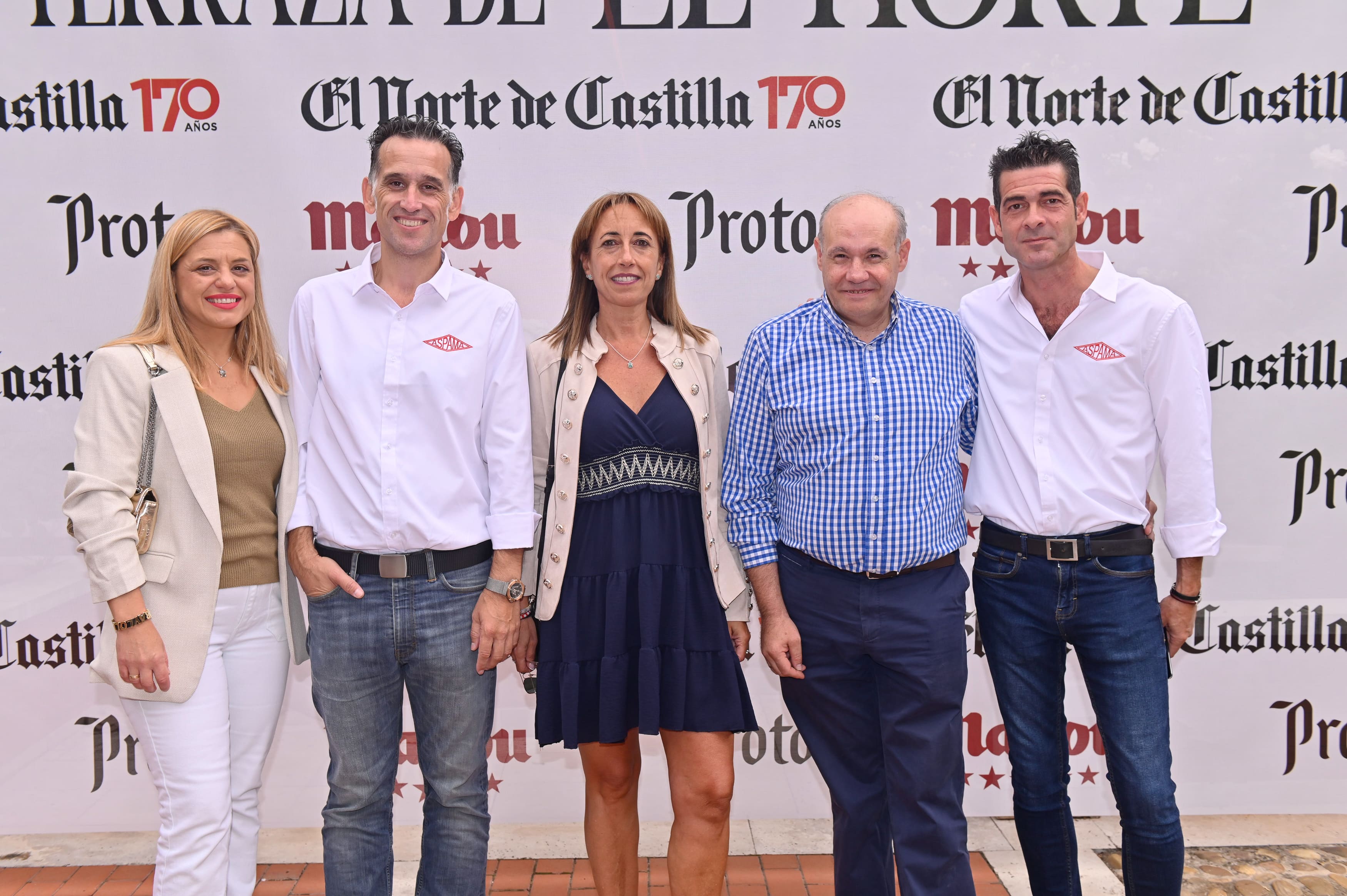 Aspama: Rocío Domínguez, Oliver del Arco, Marta Rojo, Desiderio Rupérez y Jorge Ballesteros.