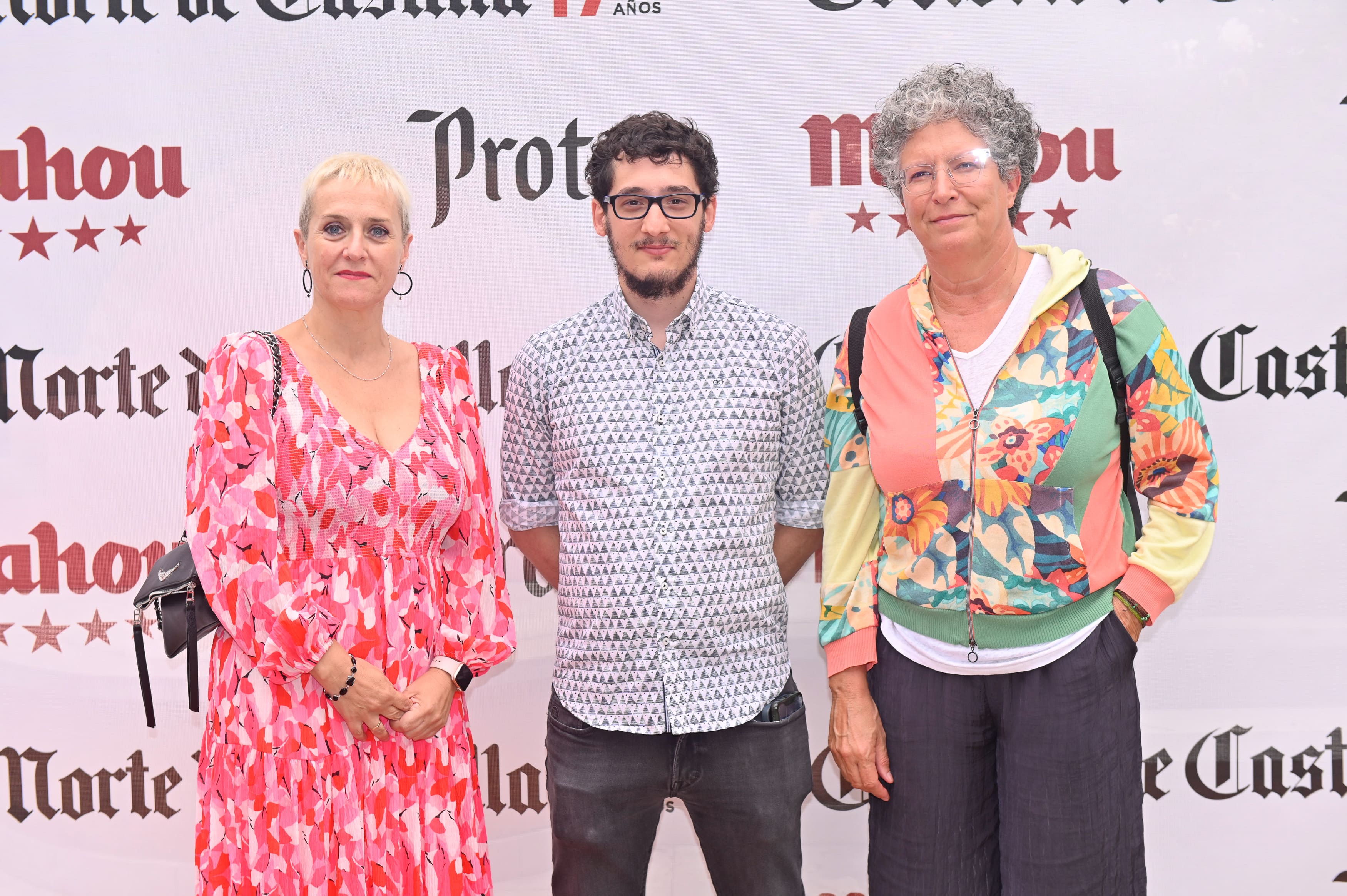 Federación de Castilla y León de Balonmano: Loreto Sancho, César Rodríguez y Ana Pérez.