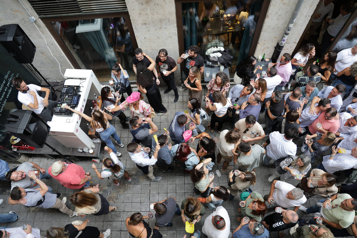 Las imágenes de las sesiones de &#039;tardeo&#039; en el centro de Valladolid