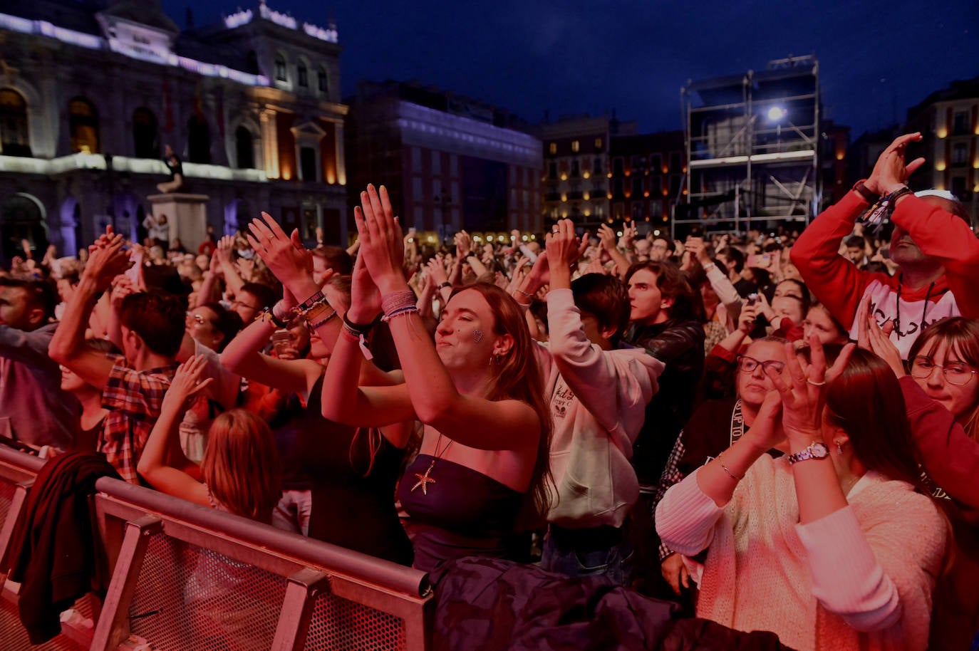 El concierto de Augusta Sonora en la Plaza Mayor, en imágenes