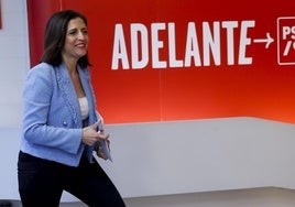 Esther Peña, portavoz del PSOE