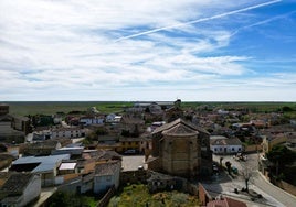 Vista panorámica del municipio palentino