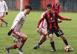 Encuentro entre el Laguna y el Júpiter leonés, la pasada campaña.