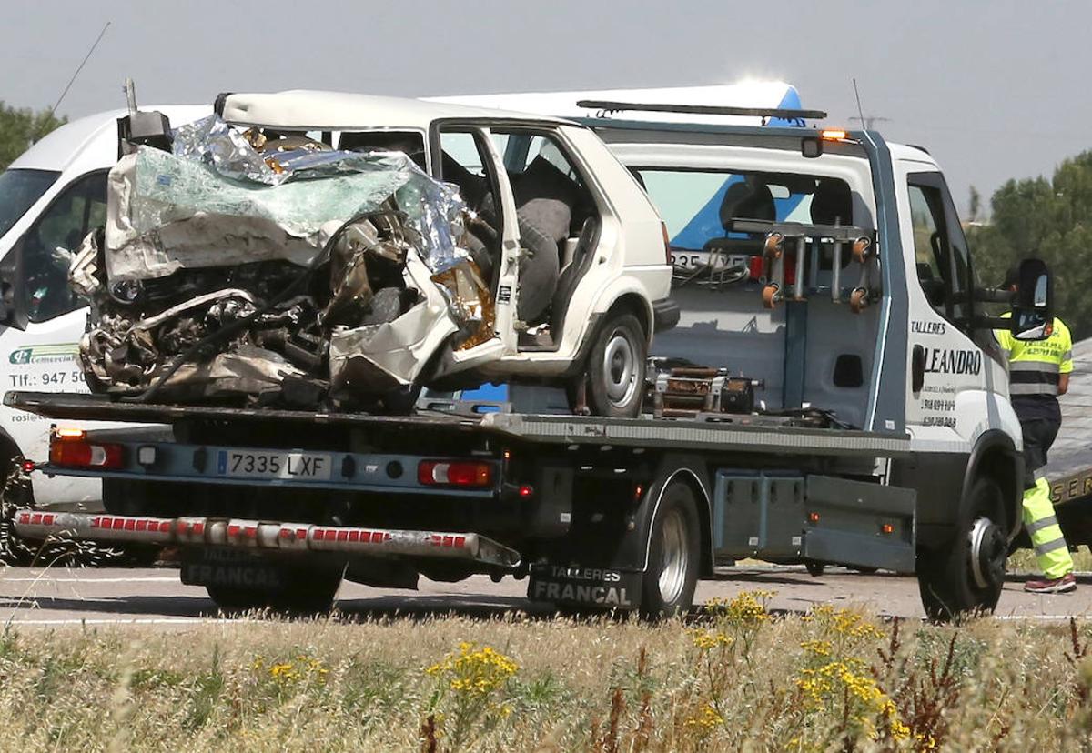 Accidente mortal en Cabezuela, Segovia, el pasado 19 de julio.