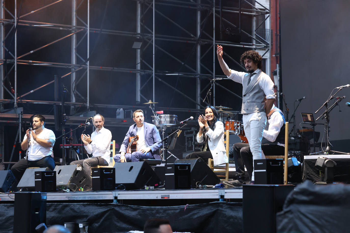 Las imágenes del concierto del guitarrista flamenco Raúl Olivar