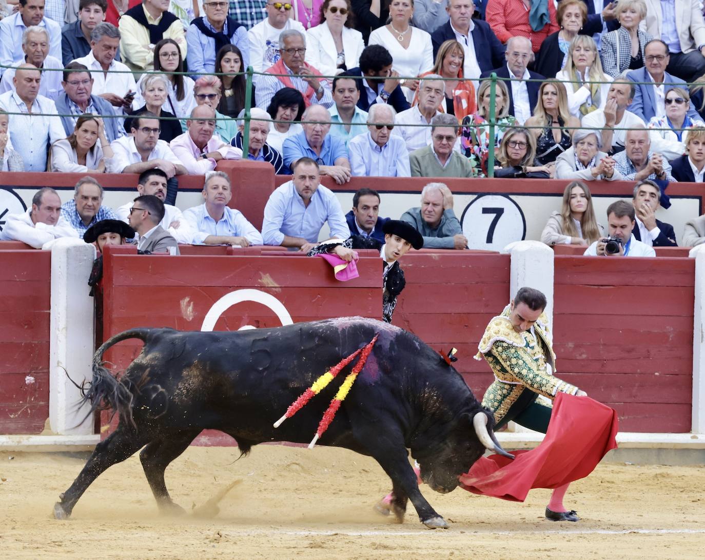 Talavante y Ponce salen por la puerta grande del coso del Paseo Zorrilla