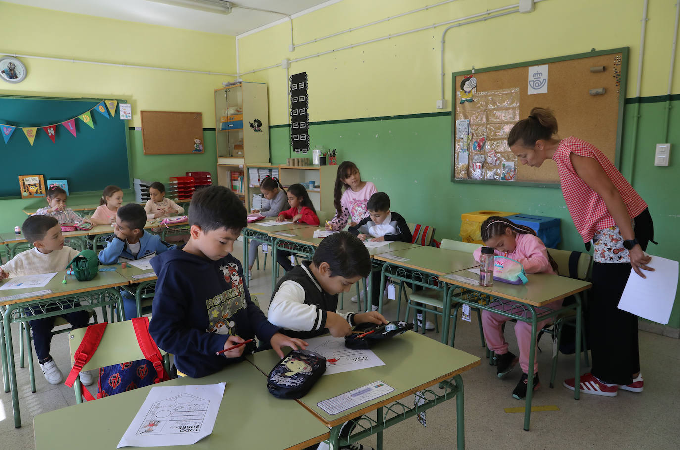 Así ha sido la vuelta al cole en Palencia