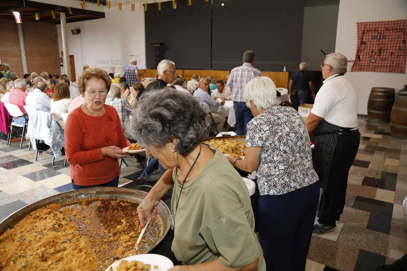 Imágenes de la comida en Olivares de Duero