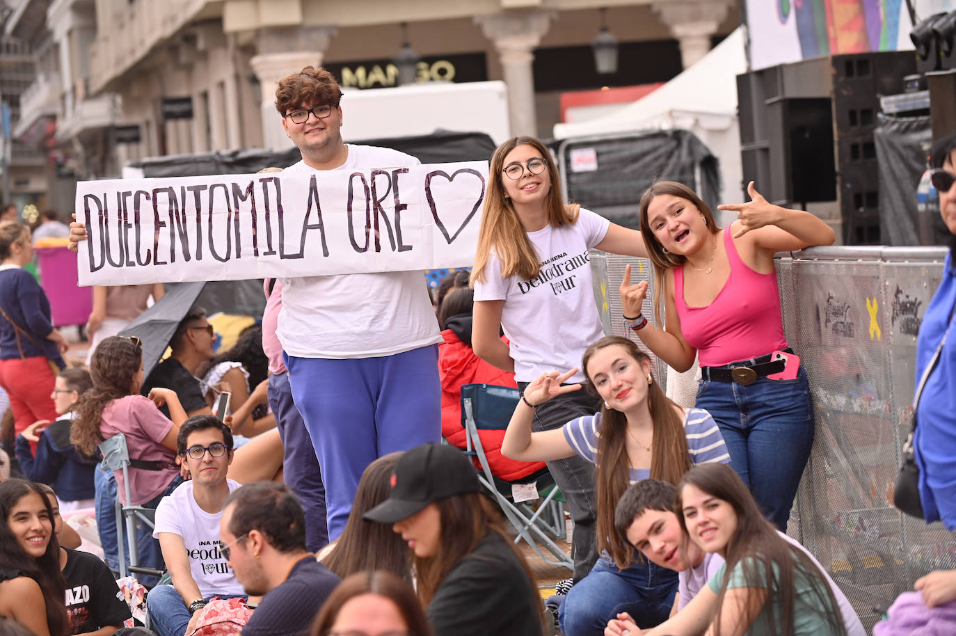 Así luce la Plaza Mayor de Valladolid a la espera de Ana Mena