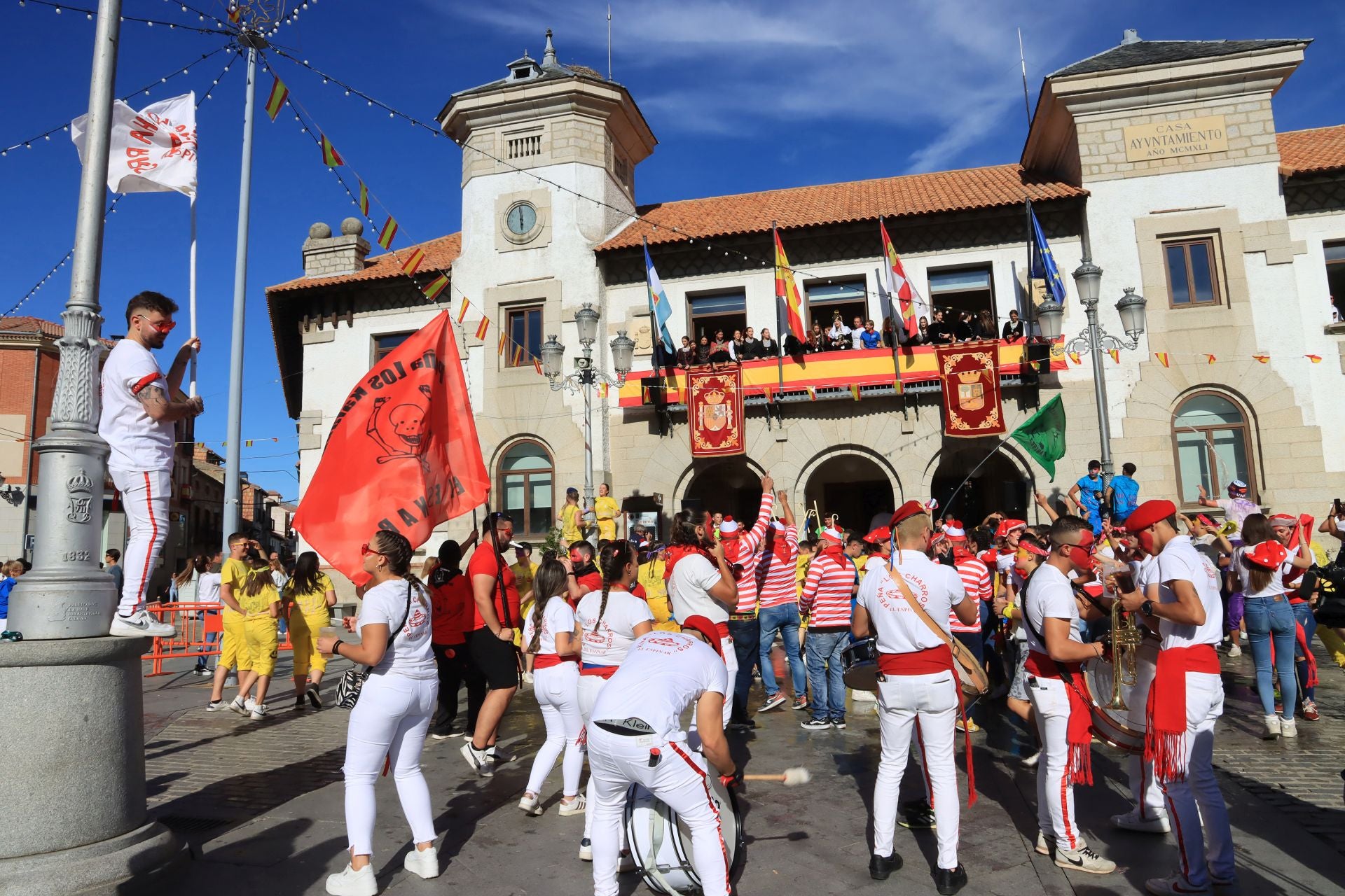 Fotografías del inicio de las fiestas de El Espinar