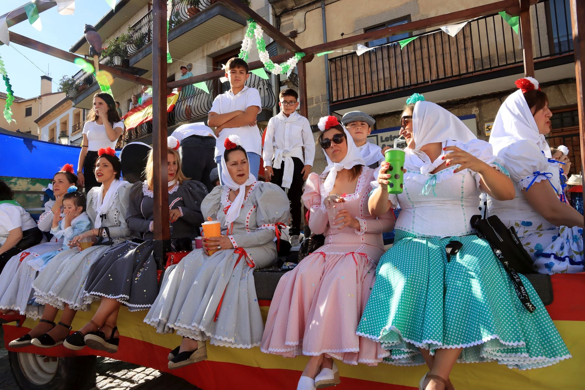 Fotografías del inicio de las fiestas de El Espinar