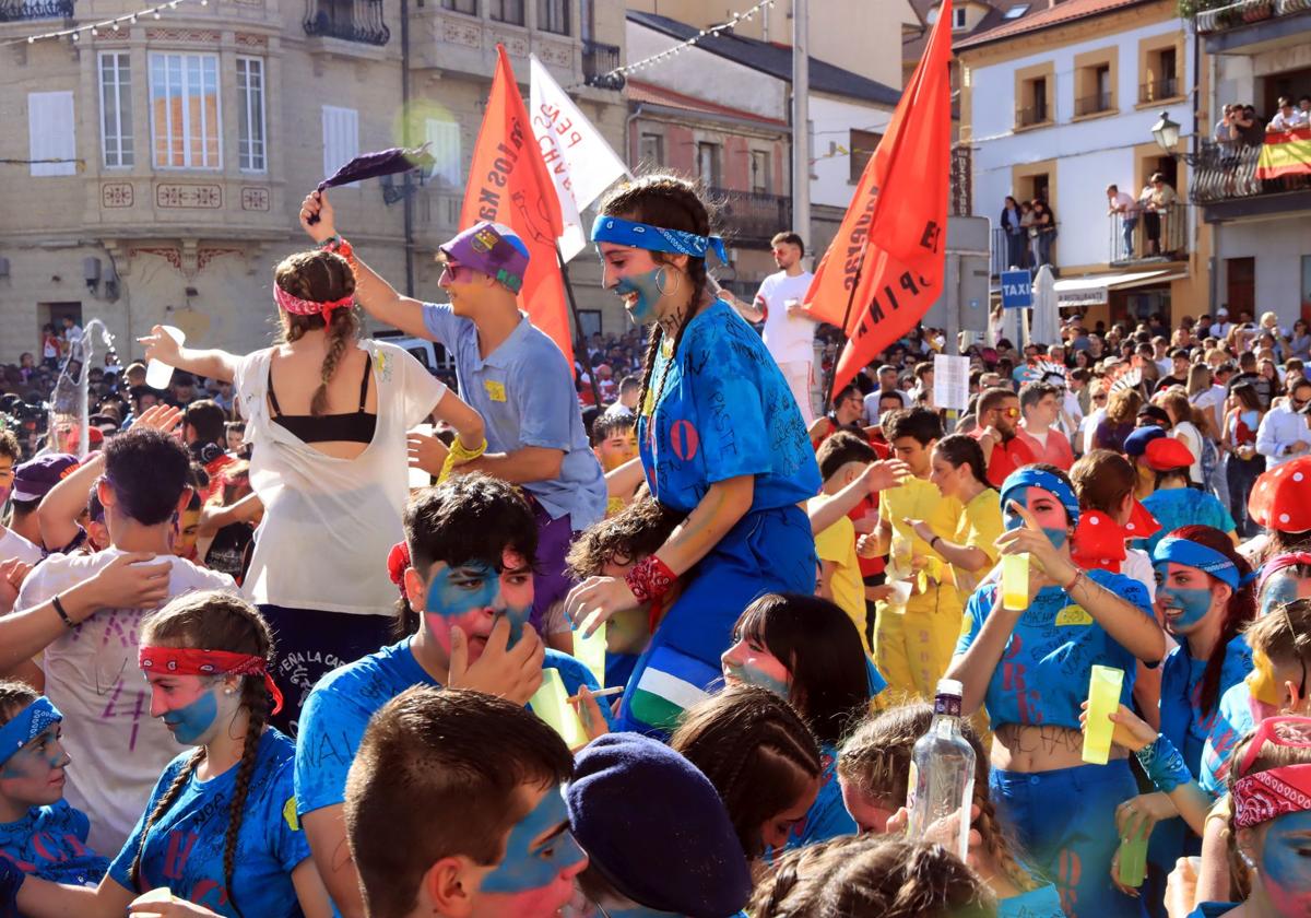 Fotografías del inicio de las fiestas de El Espinar