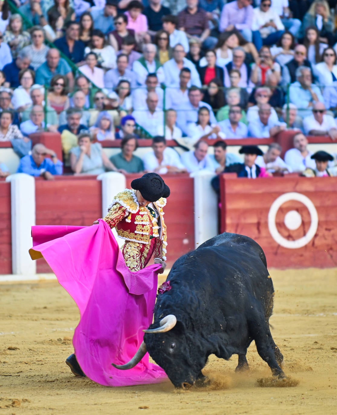 Imágenes de la tarde de toros de los diestros banderilleros en Valladolid